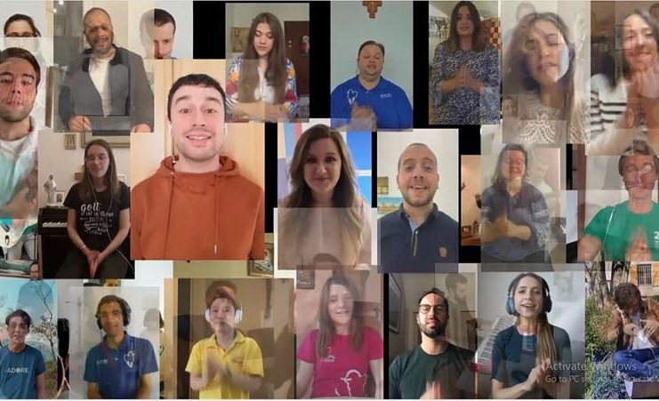 Sudionici Mladifesta iz cijelog svijeta virtualno se okupili i snimili 'Hosanu'